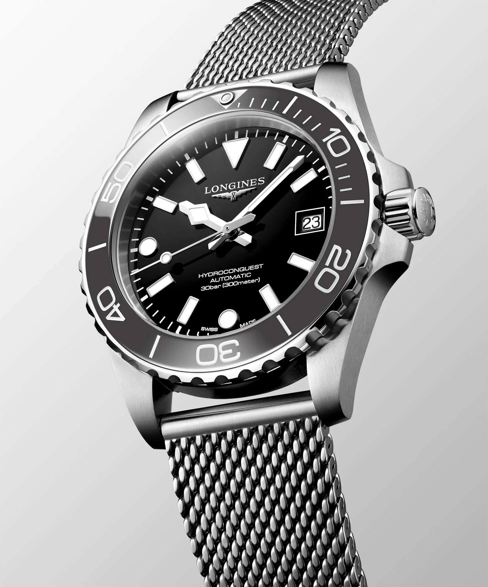 Longines HYDROCONQUEST 39mm Automatic Watch L37794706 - Image 2