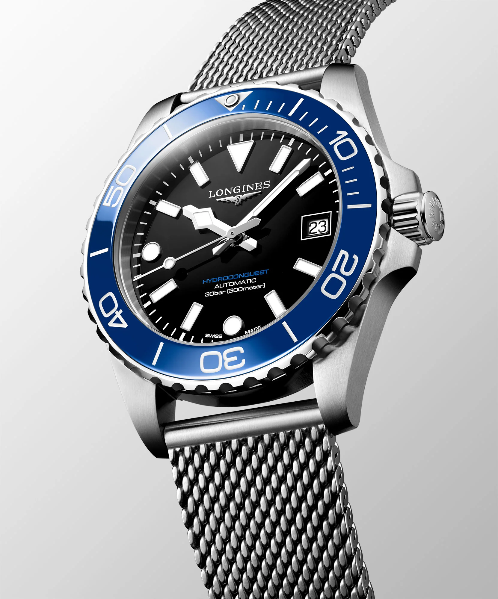 Longines HYDROCONQUEST 39mm Automatic Watch L37794906 - Image 2
