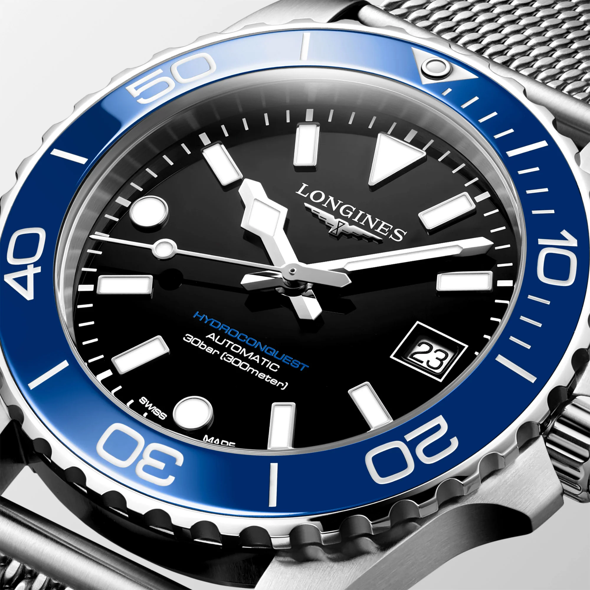 Longines HYDROCONQUEST 39mm Automatic Watch L37794906 - Image 4