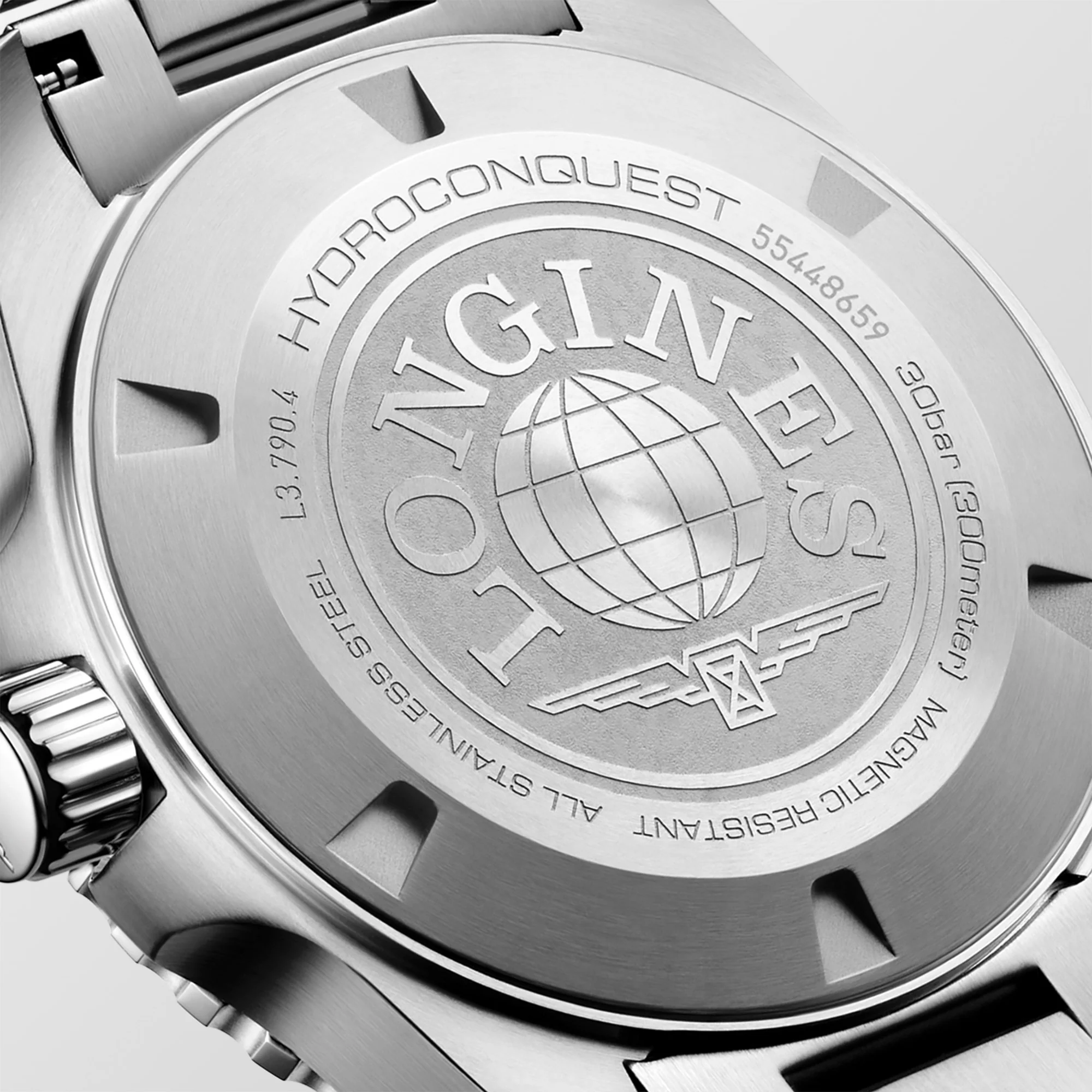 Longines HYDROCONQUEST GMT 41mm Automatic Watch L37904966 - Image 4