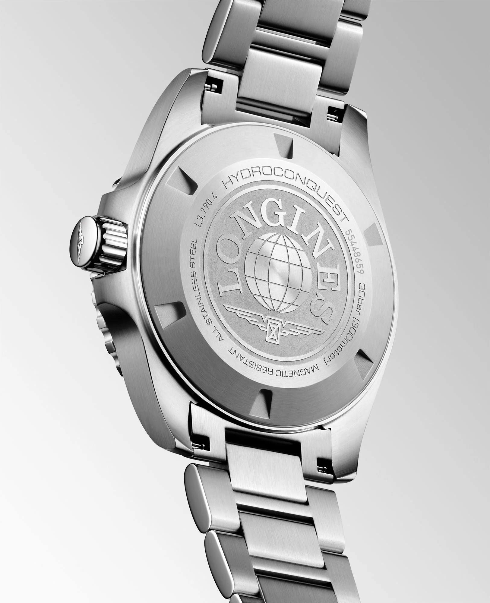 Longines HYDROCONQUEST GMT 41mm Automatic Watch L37904966 - Image 5
