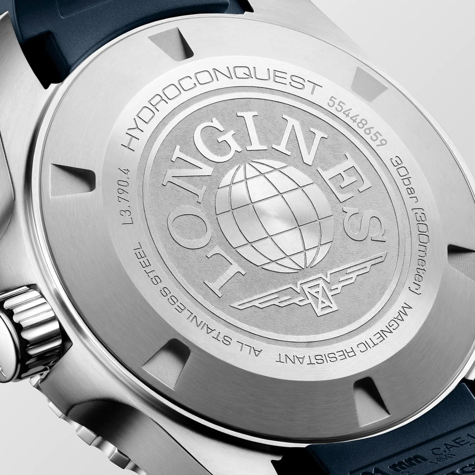 Longines HYDROCONQUEST GMT 41mm Automatic Watch L37904969 - Image 5
