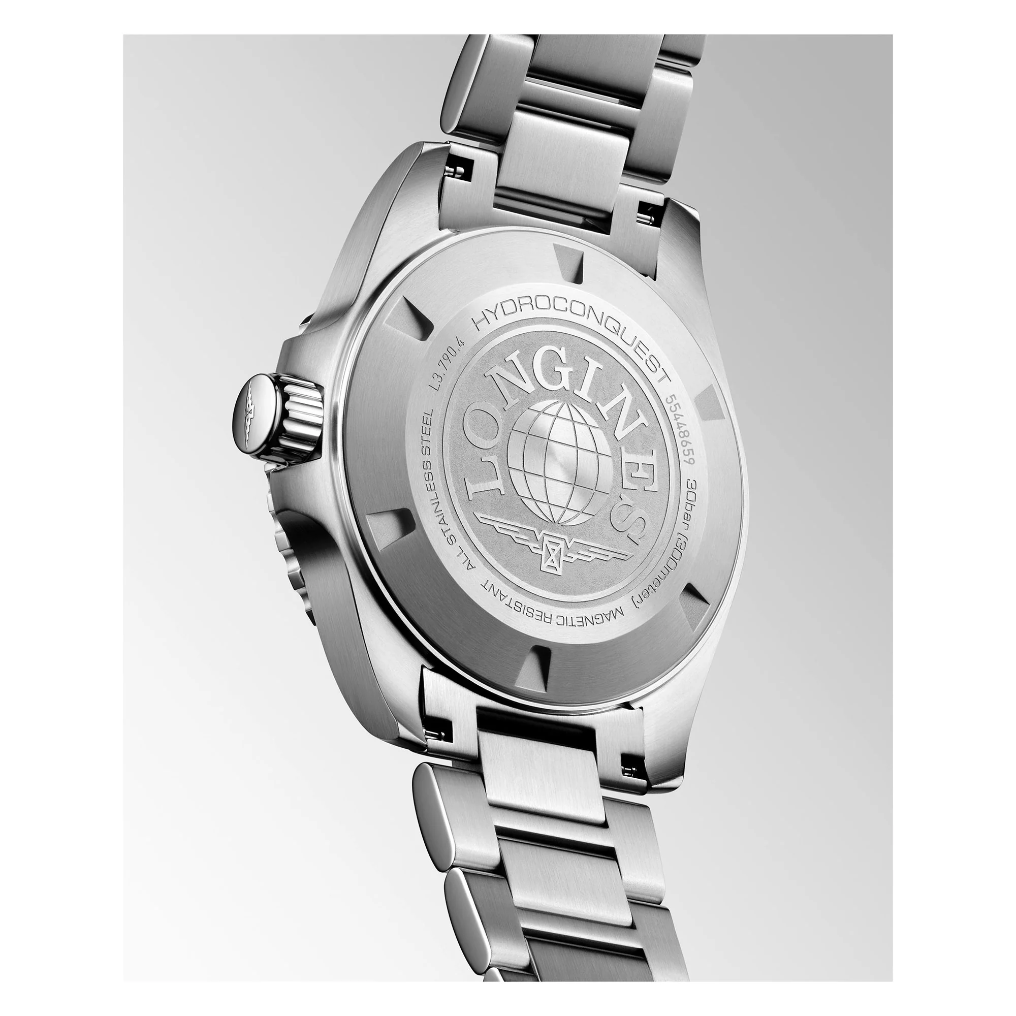 Longines HYDROCONQUEST GMT Automatic 41mm Watch L37904566 - Image 3