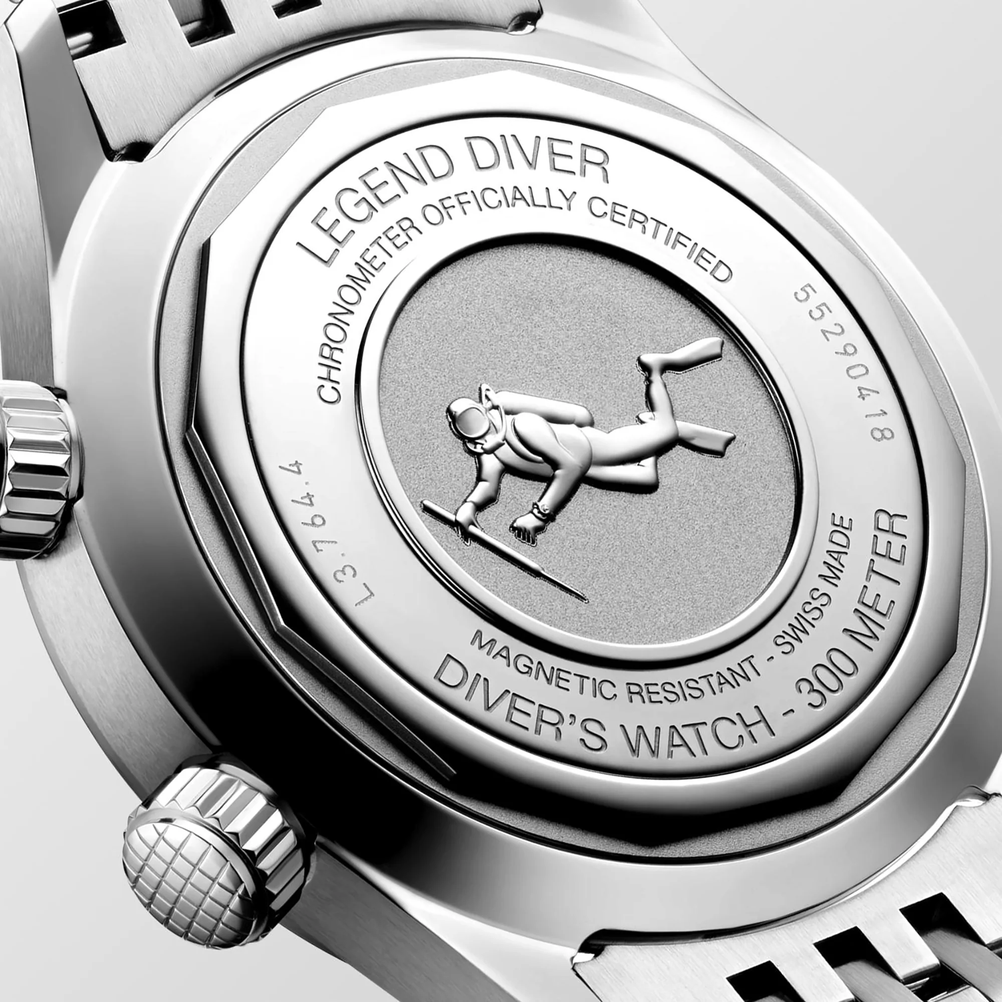 Longines LEGEND DIVER 39mm Automatic Watch L37644066 - Image 5