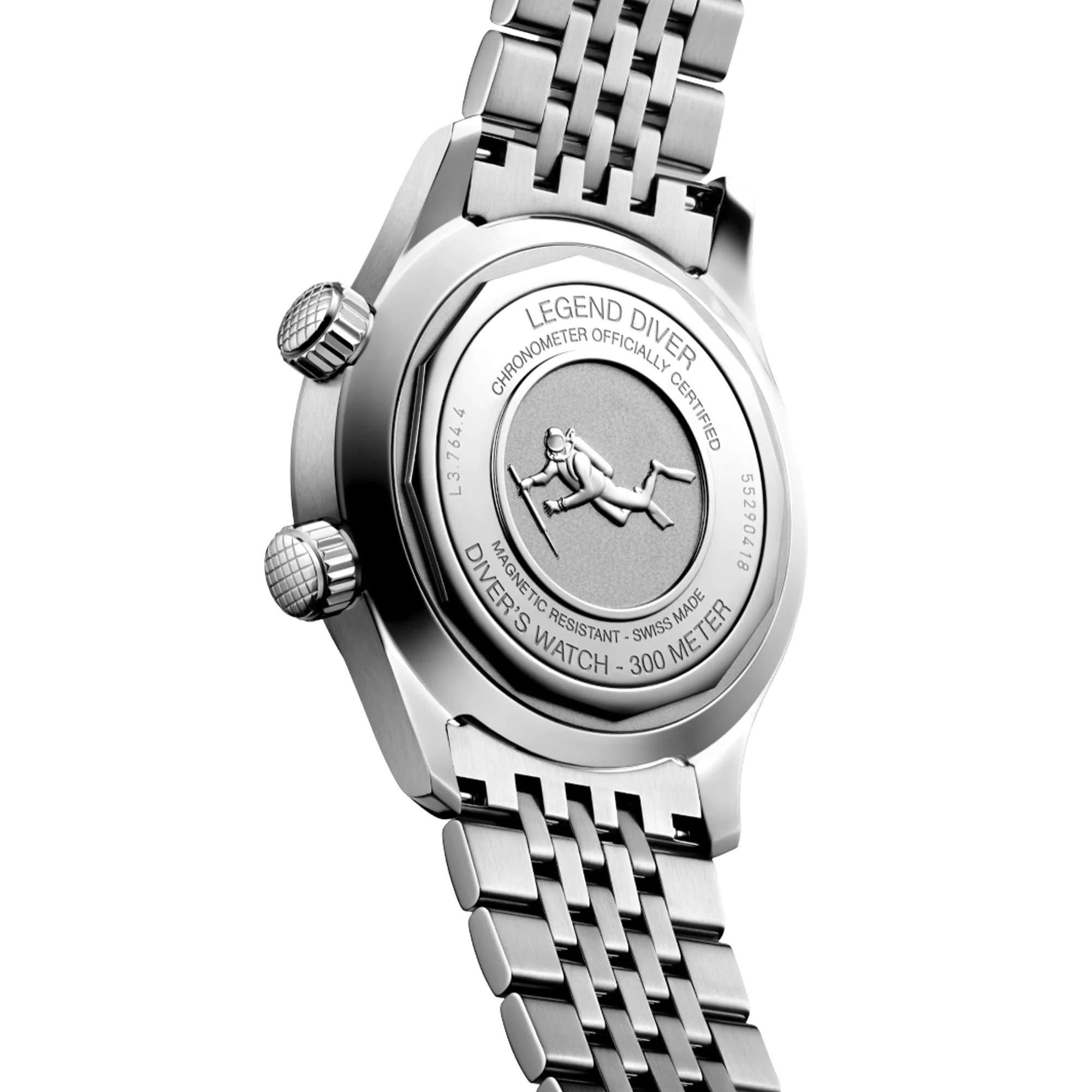 Longines LEGEND DIVER 39mm Automatic Watch L37644166 - Image 2