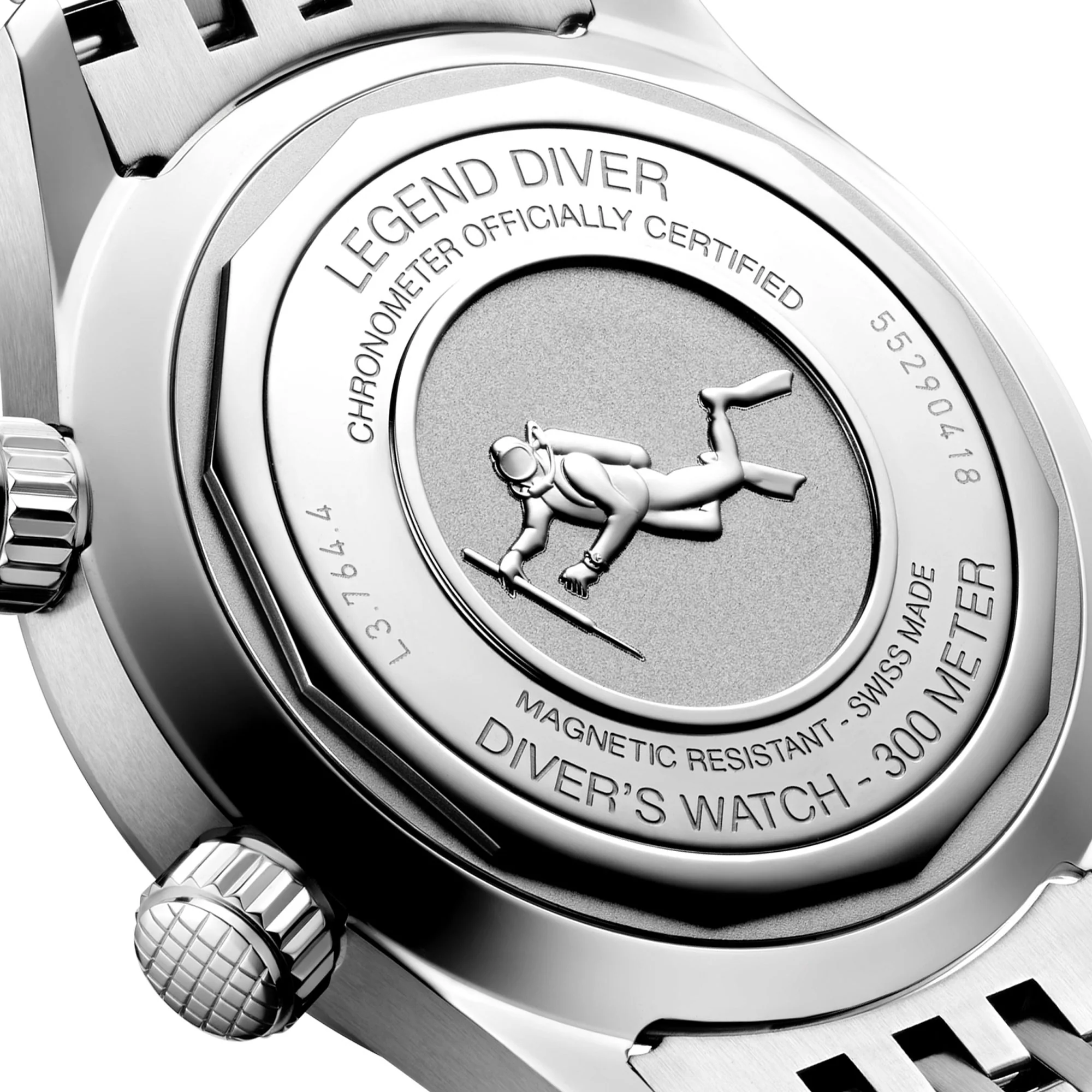 Longines LEGEND DIVER 39mm Automatic Watch L37644966 - Image 3