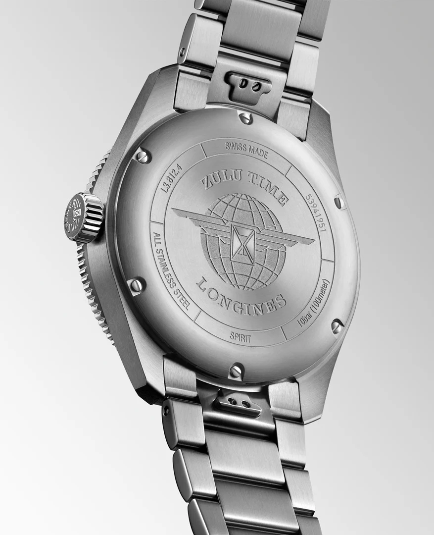 Longines SPIRIT ZULU TIME 42mm Automatic Watch L38124636 - Image 2