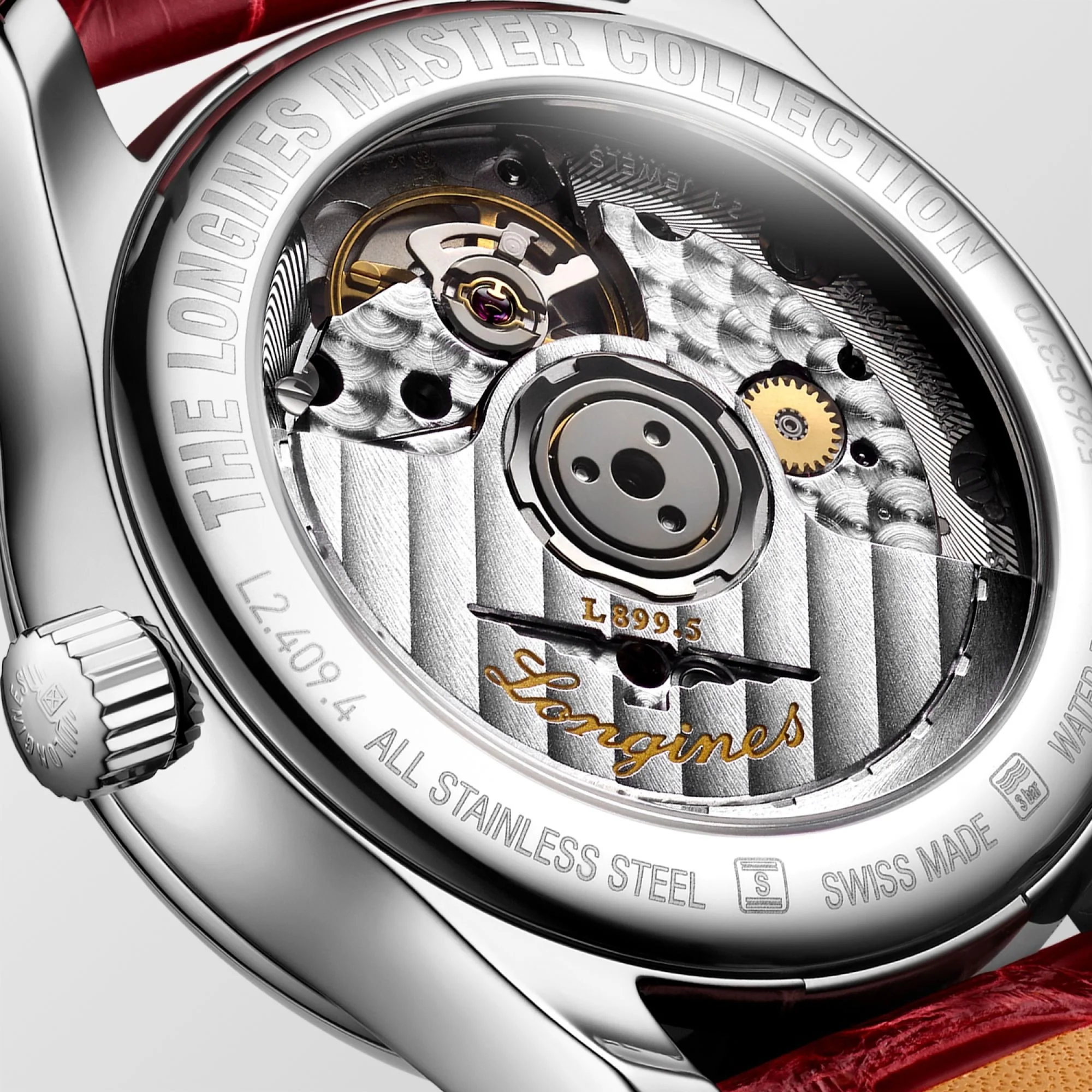 Longines MASTER COLLECTION 34mm Moonphase Automatic Watch L24094872 - Image 4