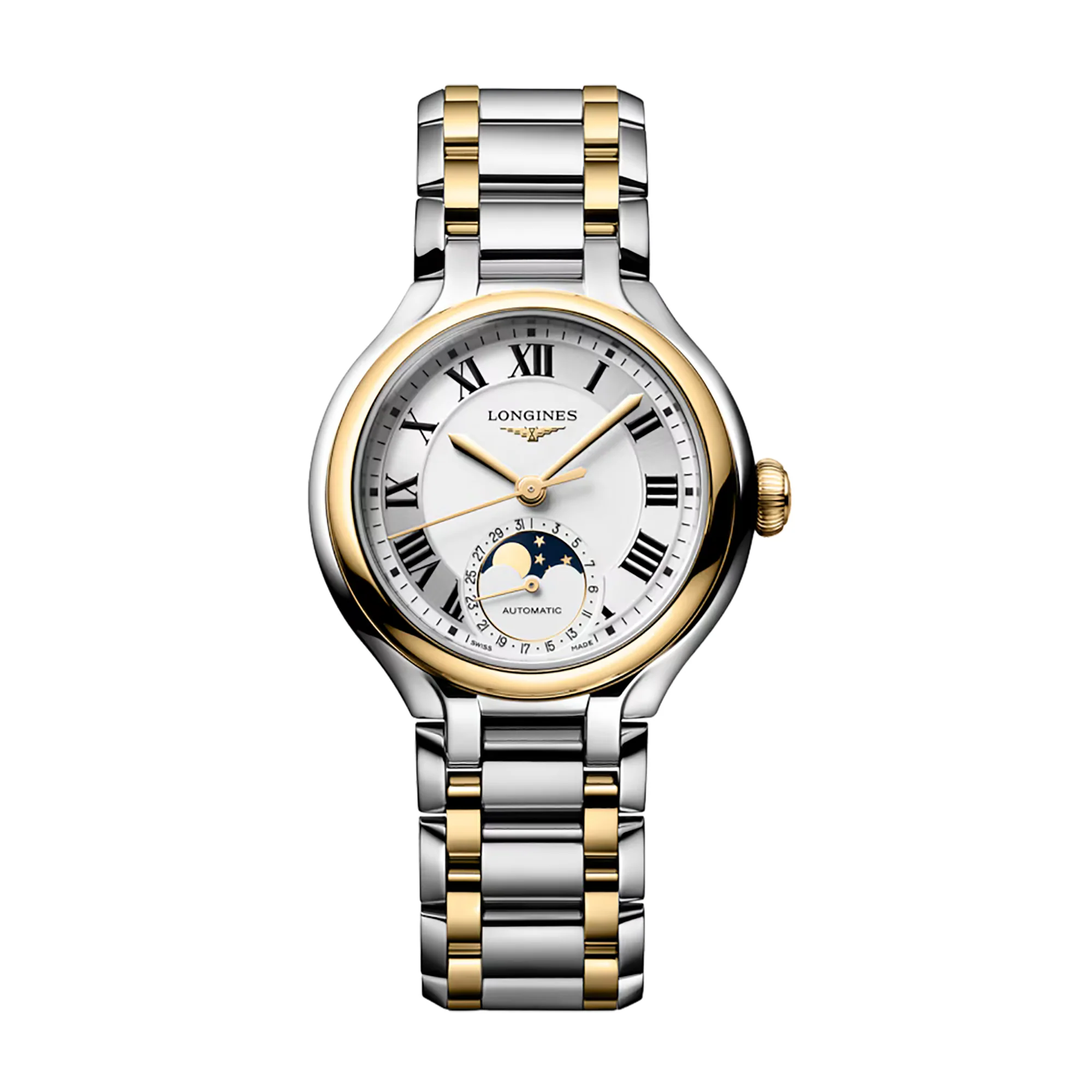 Longines PRIMALUNA MOONPHASE 34mm Automatic Watch L81265797