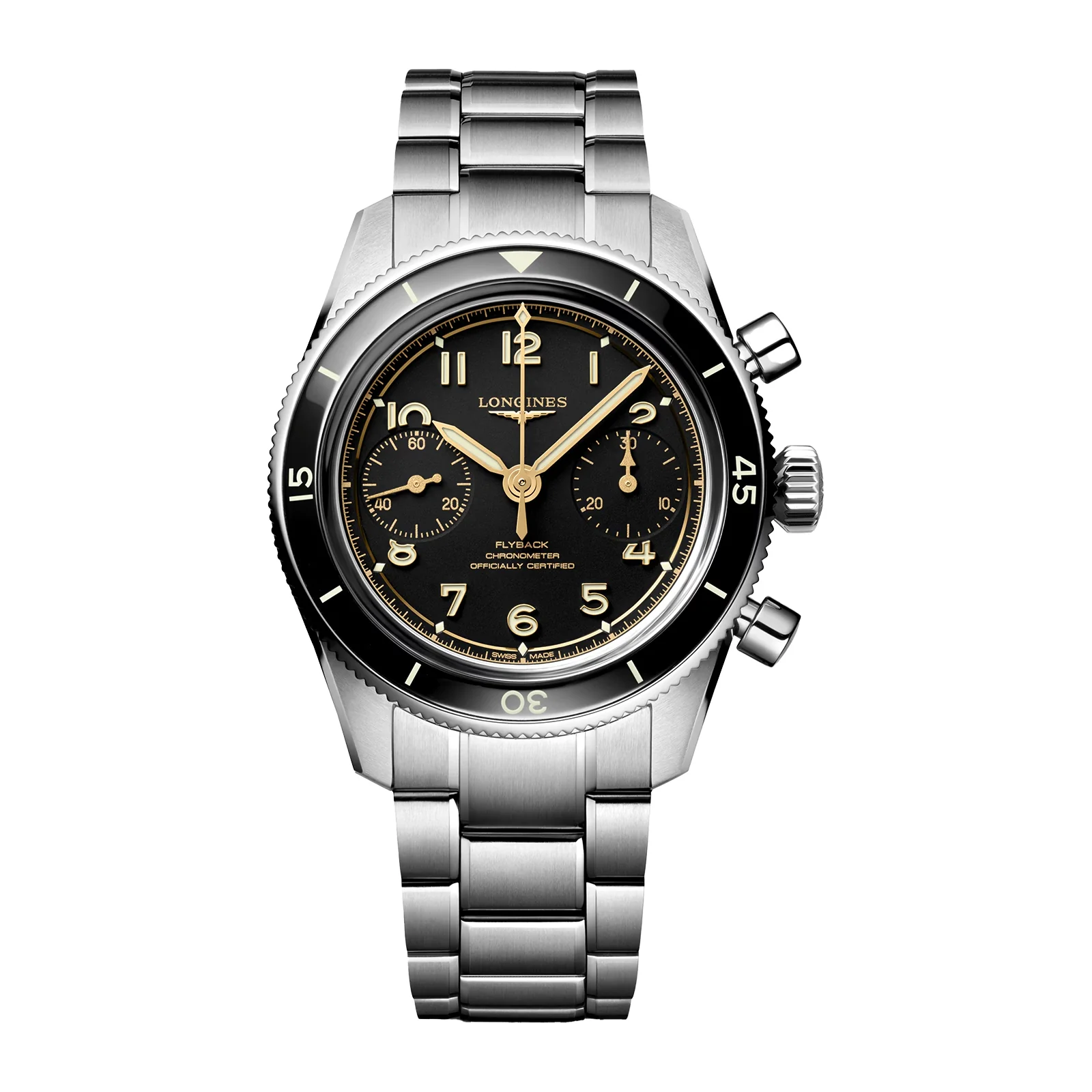 Longines SPIRIT PILOT FLYBACK 39.5mm Automatic Watch L37214536
