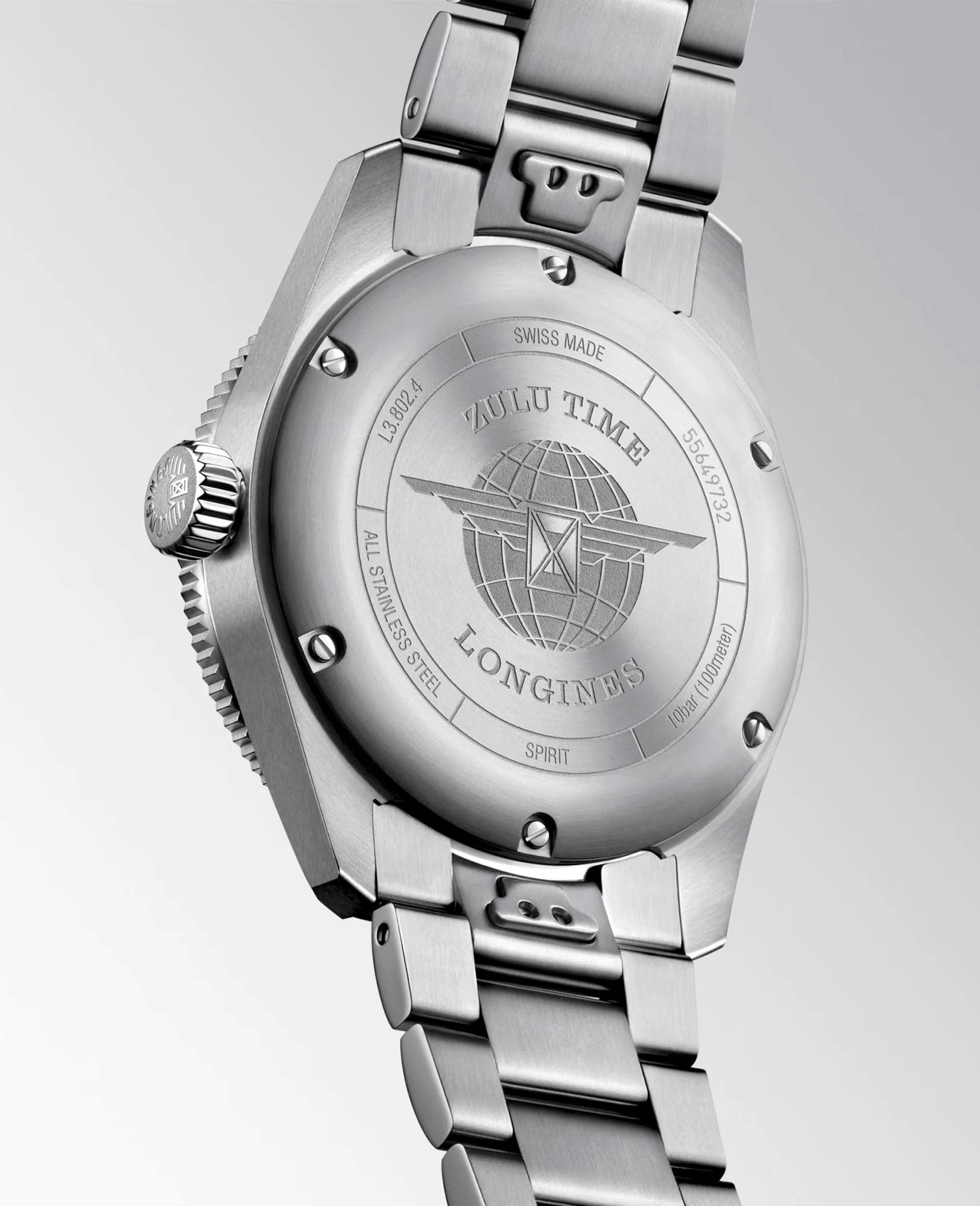 Longines SPIRIT ZULU TIME 39mm Automatic Watch L38024506 - Image 2