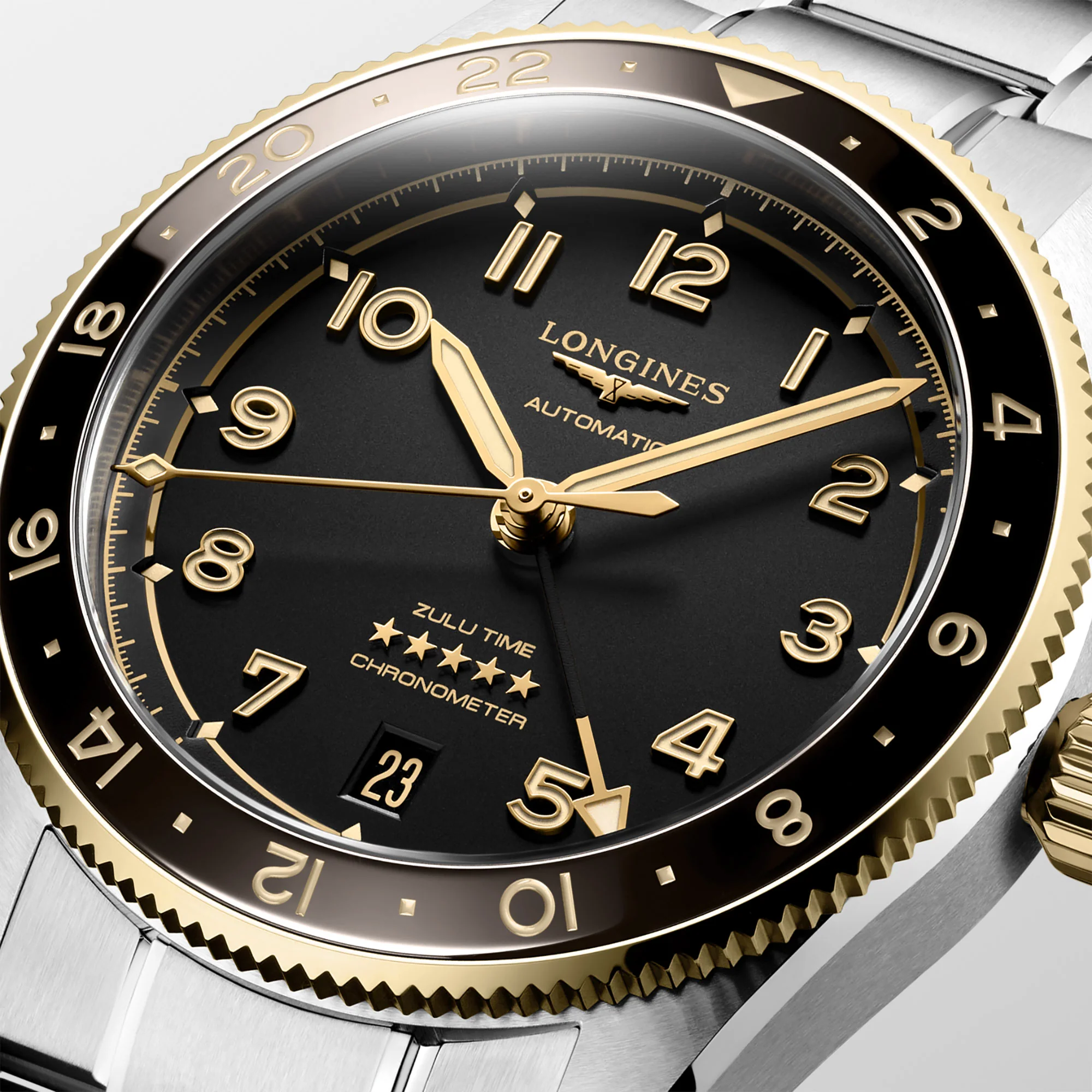 Longines SPIRIT ZULU TIME 39mm Automatic Watch L38025536 - Image 3