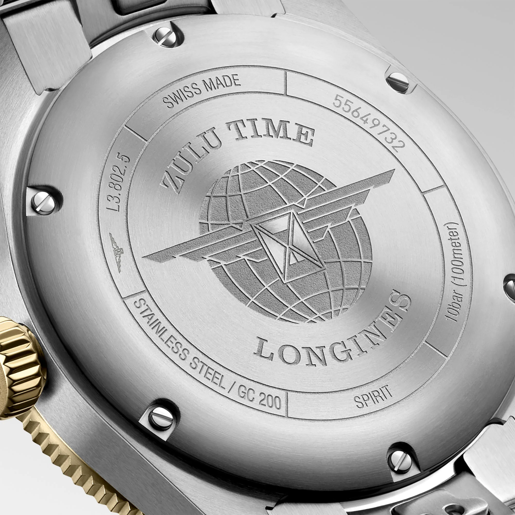 Longines SPIRIT ZULU TIME 39mm Automatic Watch L38025536 - Image 4