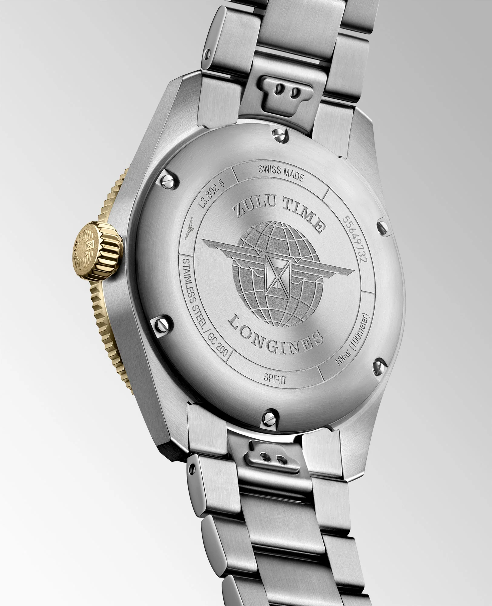 Longines SPIRIT ZULU TIME 39mm Automatic Watch L38025536 - Image 5
