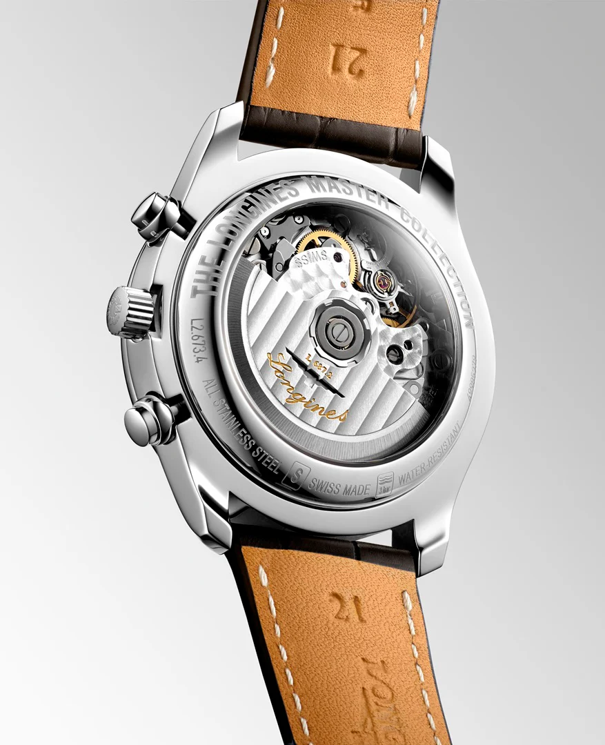 Longines MASTER COLLECTION 40mm Moonphase Chronograph Automatic Watch L26734783 - Image 3