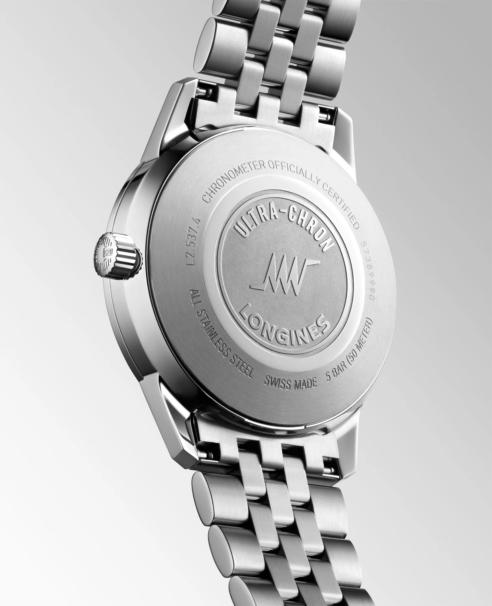 Longines ULTRA-CHRON CLASSIC 37mm Automatic Watch L25374726 - Image 3
