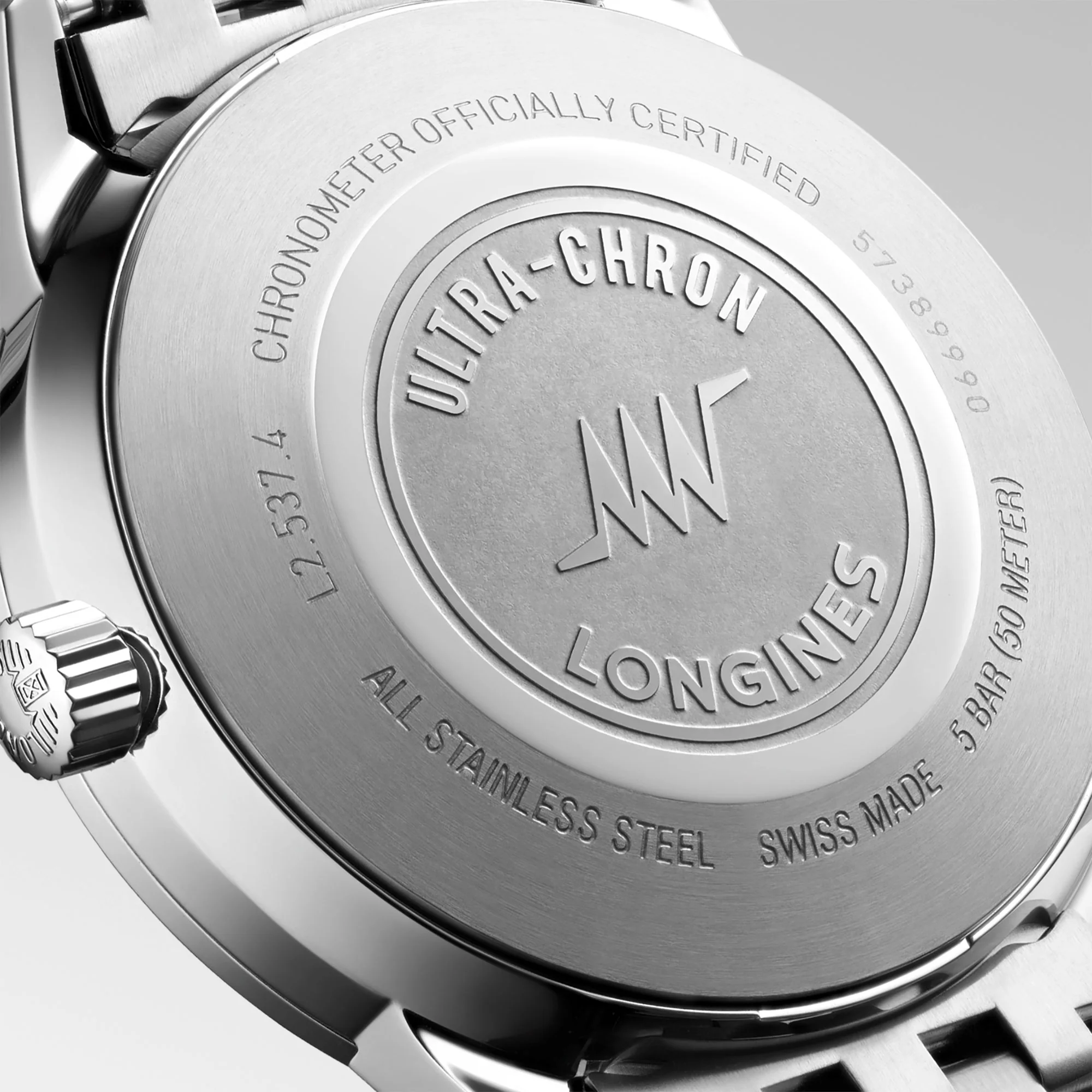 Longines ULTRA-CHRON CLASSIC 37mm Automatic Watch L25374726 - Image 4