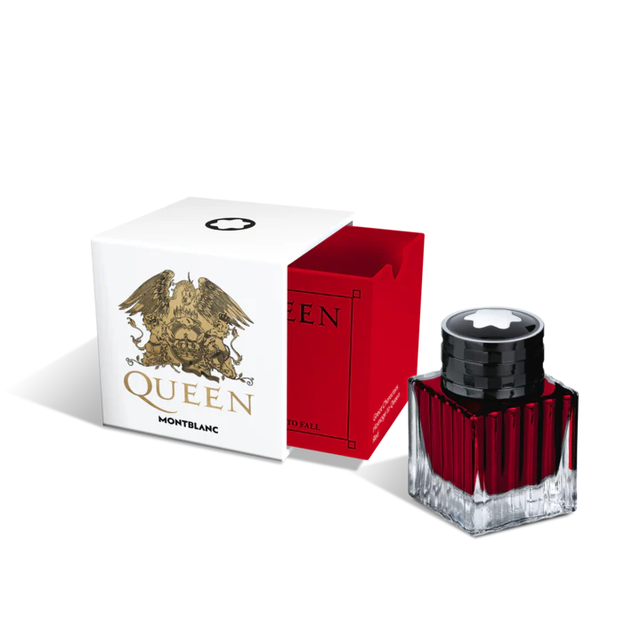 Montblanc Collector Lines 134412 Great Characters Hommage to Queen Special Edition Ink Bottle Red - 50ml - Image 2