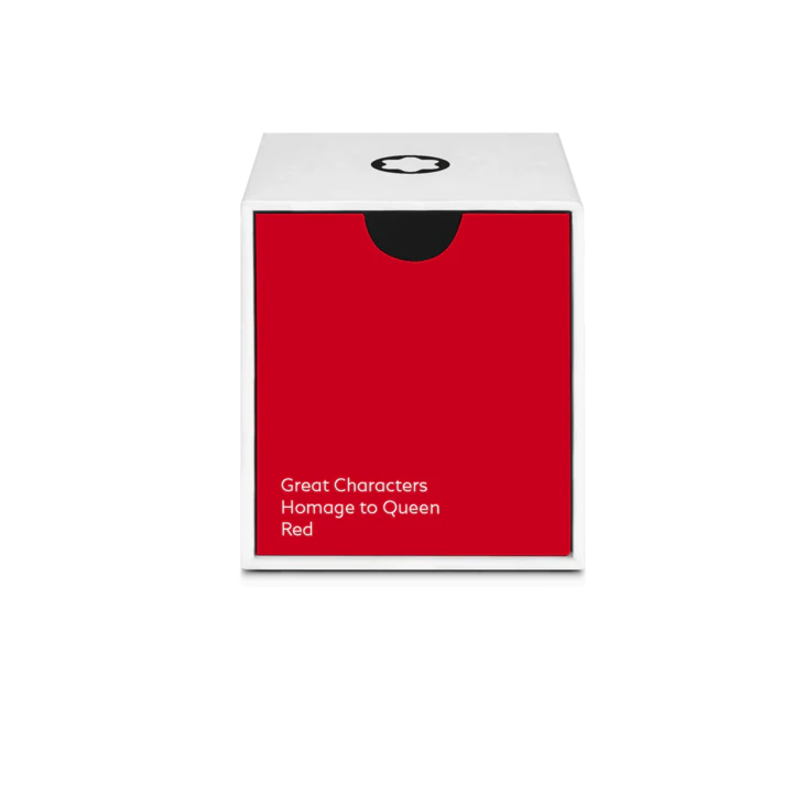 Montblanc Collector Lines 134412 Great Characters Hommage to Queen Special Edition Ink Bottle Red - 50ml - Image 3