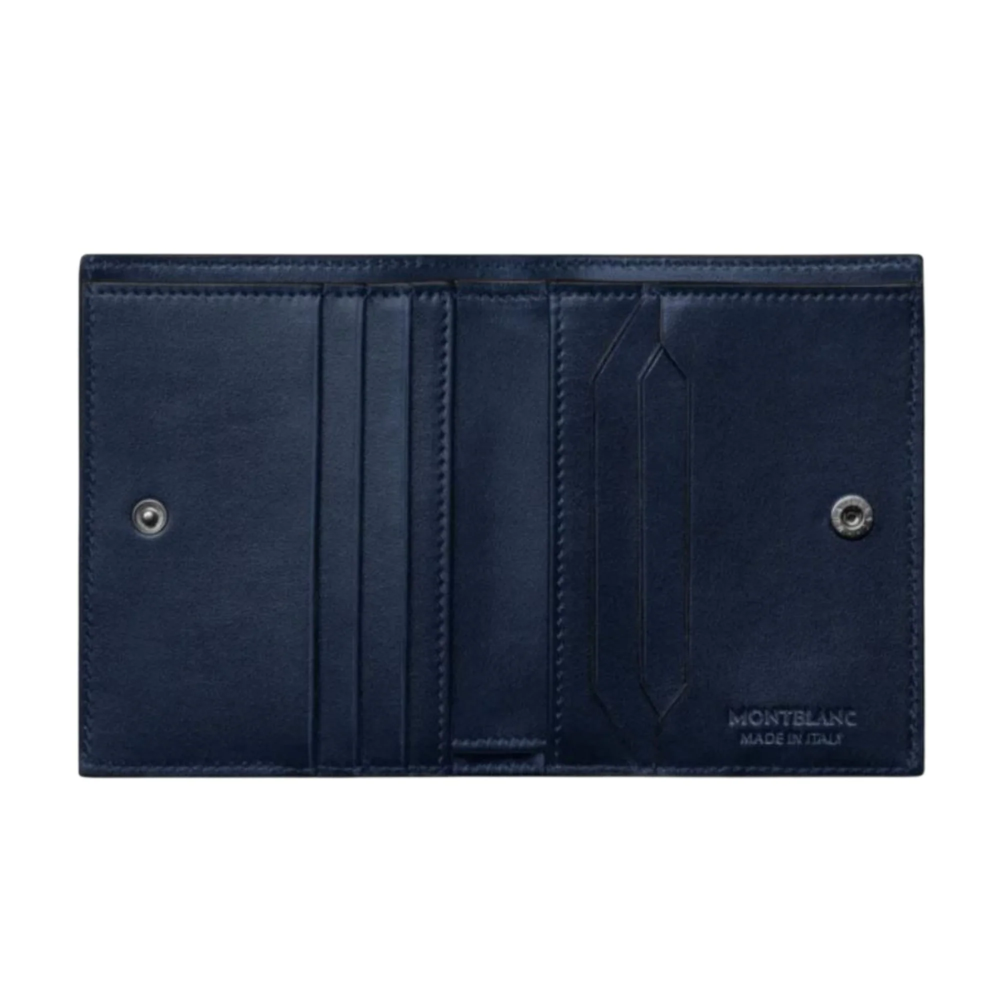 Montblanc Leather - Extreme 3.0 Compact Wallet 6CC Ink Blue - Image 3
