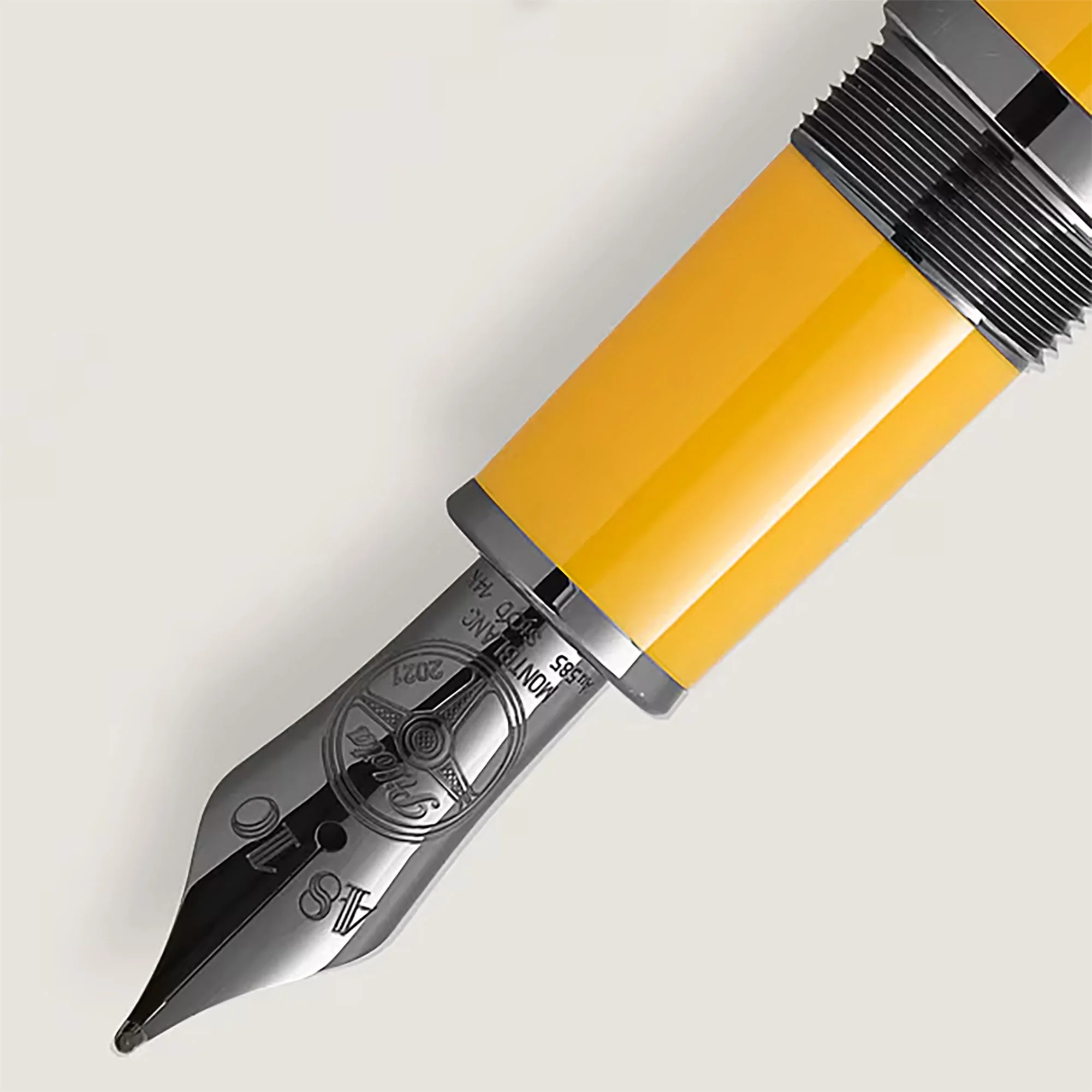 Montblanc Collector Lines - 130661 Great Characters Enzo Ferrari Special Edition Giallo Modena Fountain Pen - Image 3