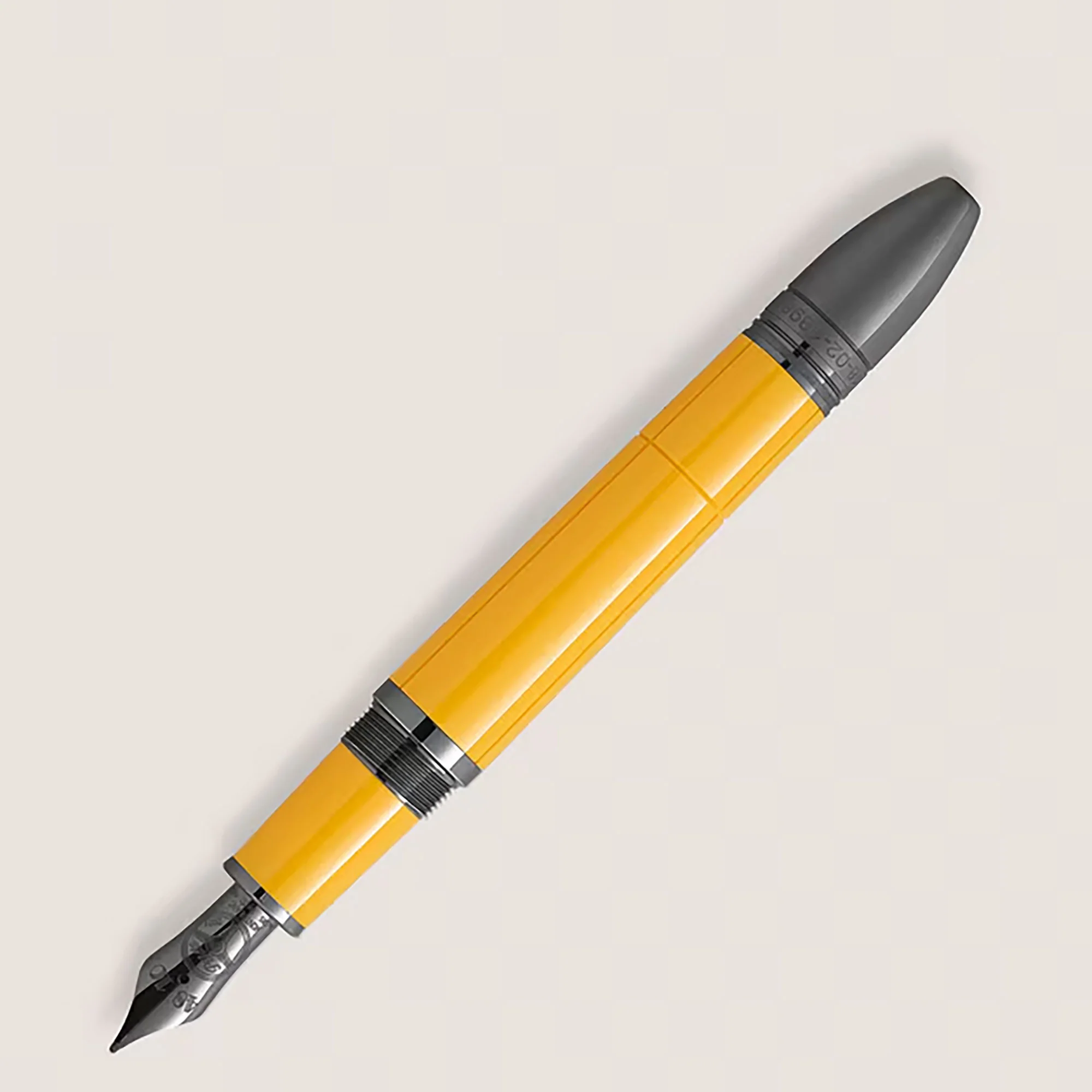 Montblanc Collector Lines - 130661 Great Characters Enzo Ferrari Special Edition Giallo Modena Fountain Pen - Image 4