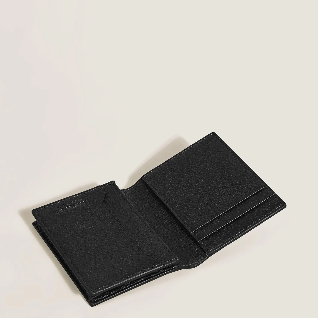 Montblanc Leather - Grain Card Holder 4CC Black MB199442 - Image 5
