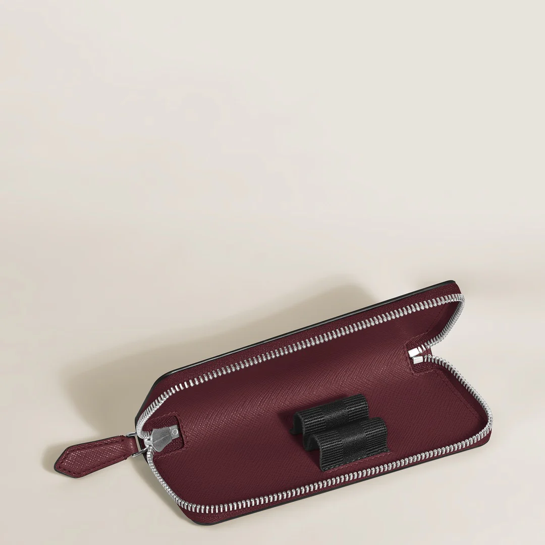 Montblanc Leather - Sartorial 2-Pen Zipped Pouch - Image 2