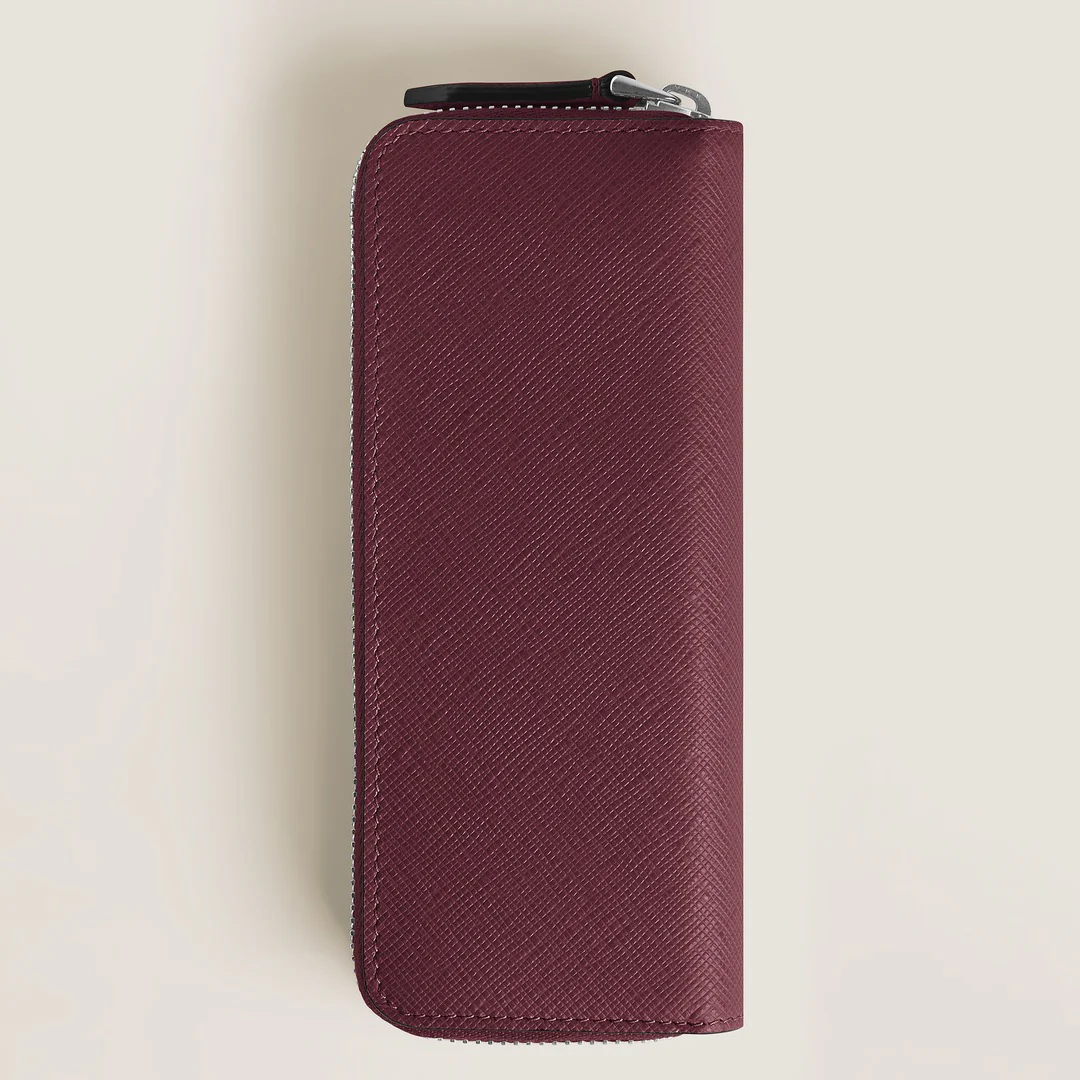 Montblanc Leather - Sartorial 2-Pen Zipped Pouch - Image 3
