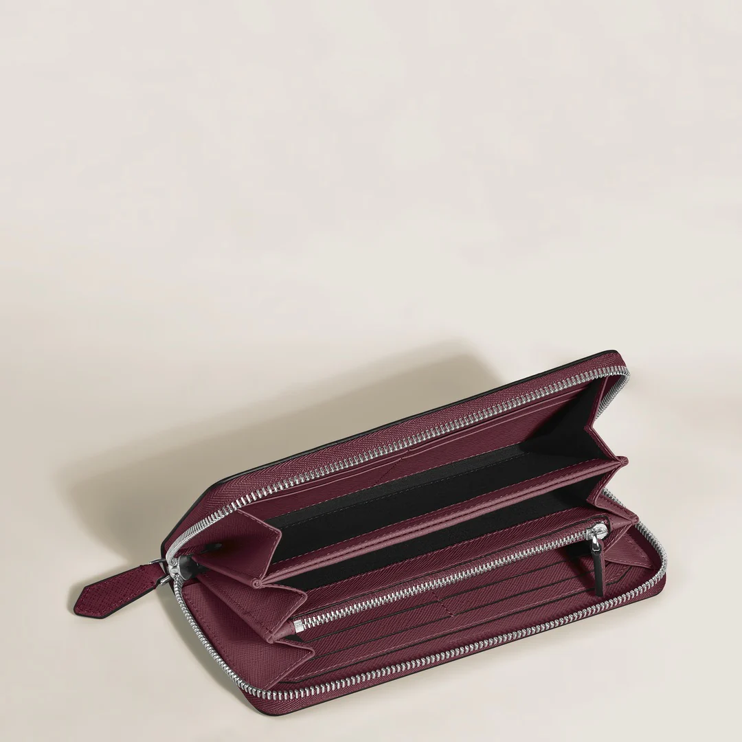 Montblanc Leather - Sartorial Zip-Around Wallet 12cc - Image 2