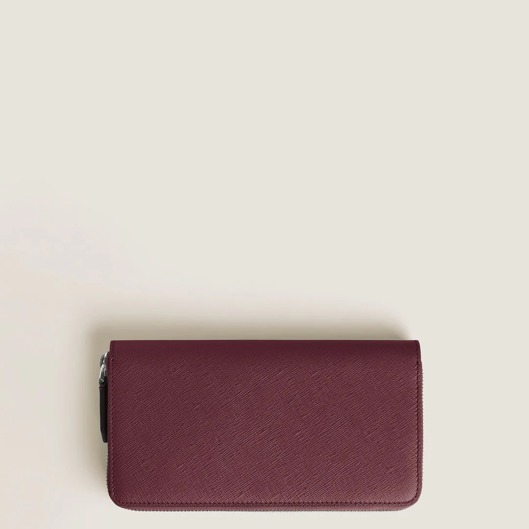 Montblanc Leather - Sartorial Zip-Around Wallet 12cc - Image 3