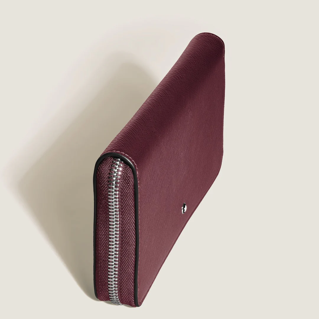 Montblanc Leather - Sartorial Zip-Around Wallet 12cc - Image 4