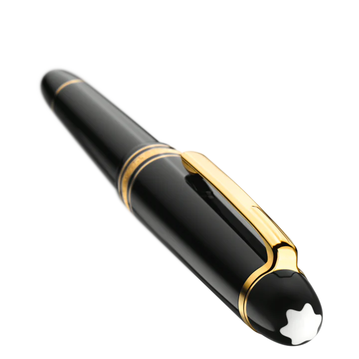 Montblanc Meisterstück 132464 Classique Gold-Coated Fountain Pen - Image 2