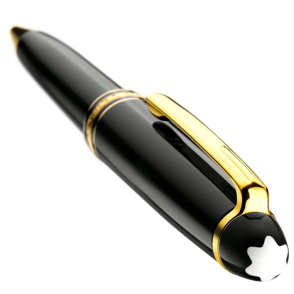 Montblanc Meisterstück LeGrand Gold-Coated Ballpoint Pen - Image 3