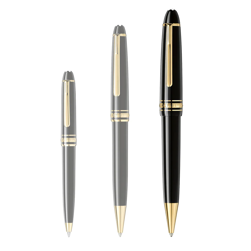 Montblanc Meisterstück LeGrand Gold-Coated Ballpoint Pen - Image 4