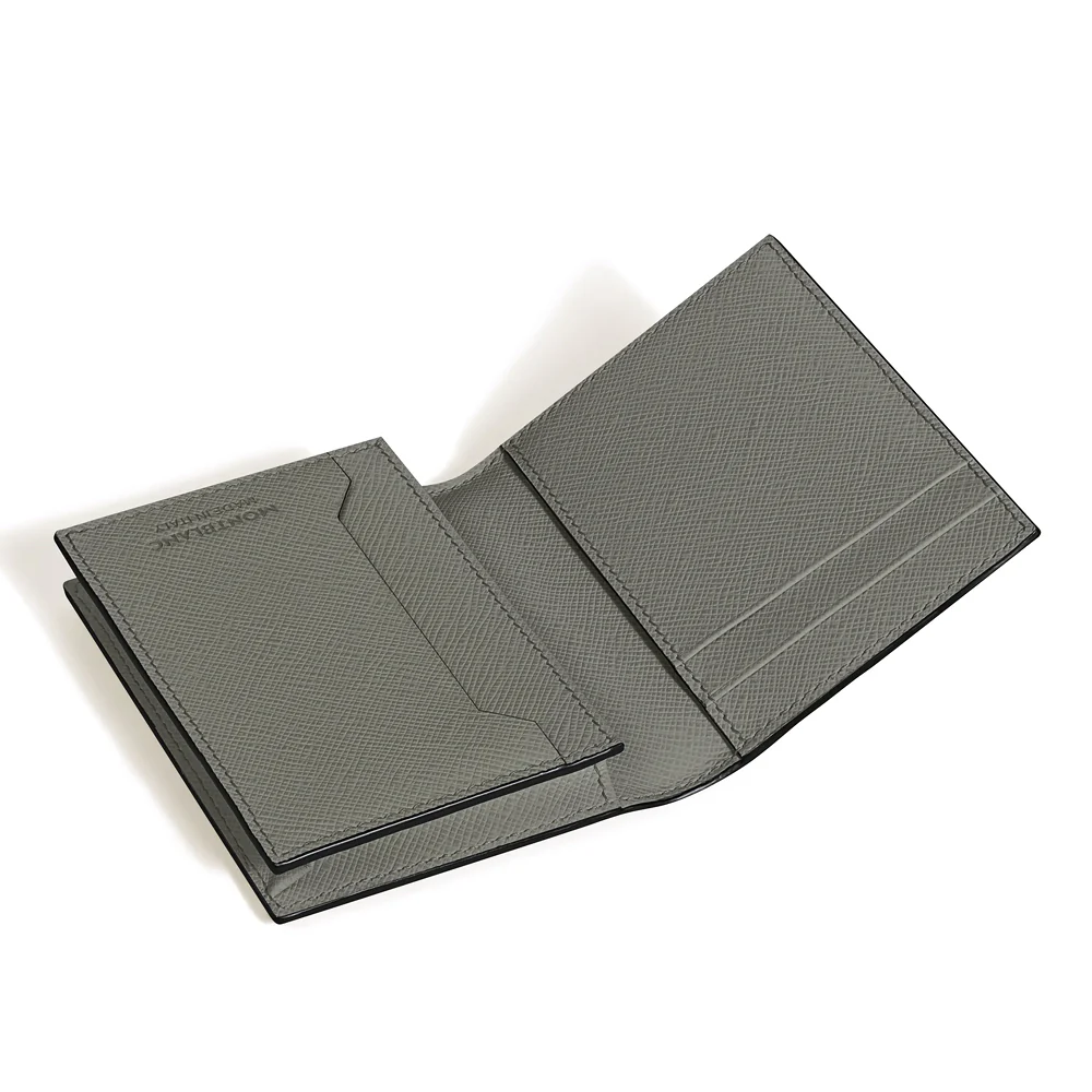 Montblanc Leather - Sartorial Card Holder 4CC Medium Grey - Image 3