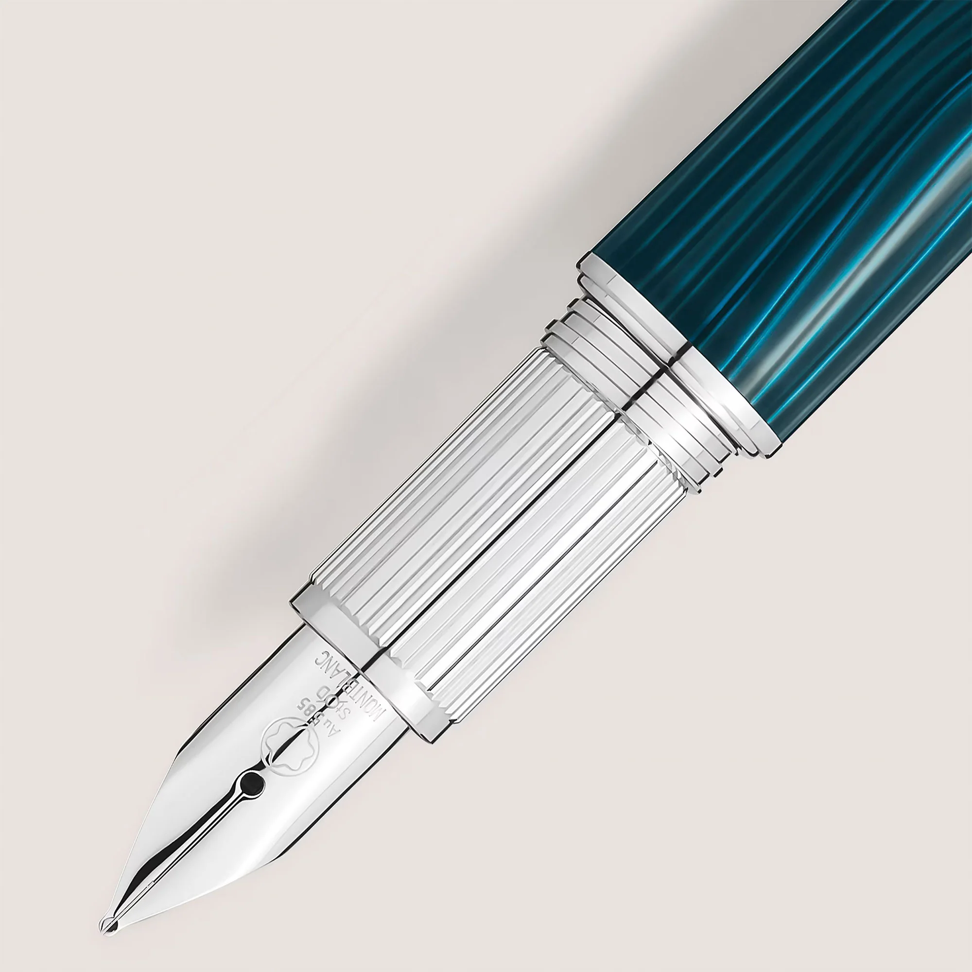Montblanc StarWalker 132910 PolarGreen Metal Fountain Pen - Image 3