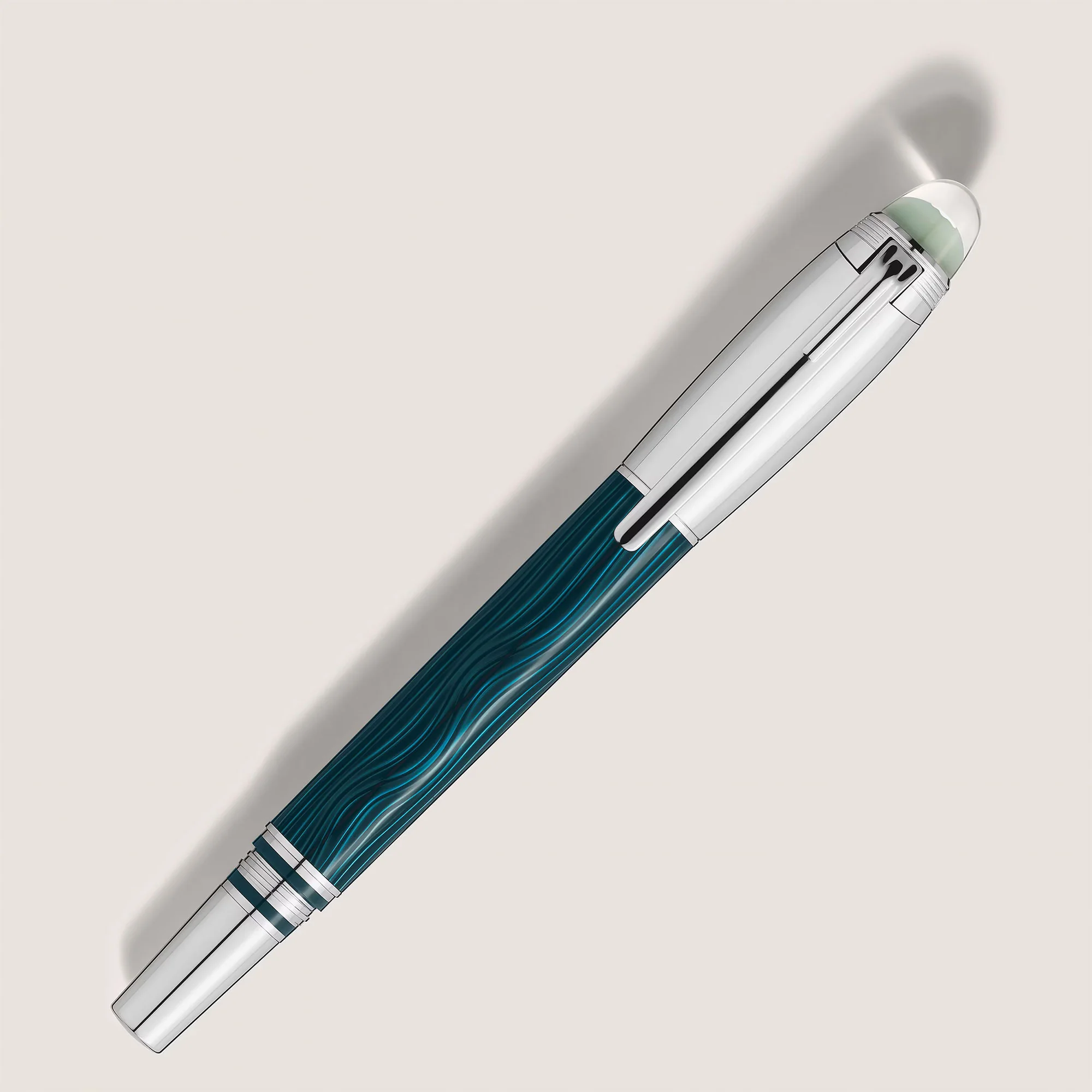 Montblanc StarWalker 132910 PolarGreen Metal Fountain Pen - Image 4
