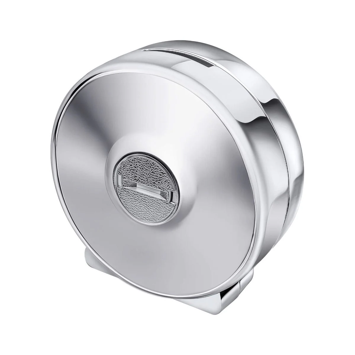 Silver Plated Moon and Stars Ted Money Box - Image 2