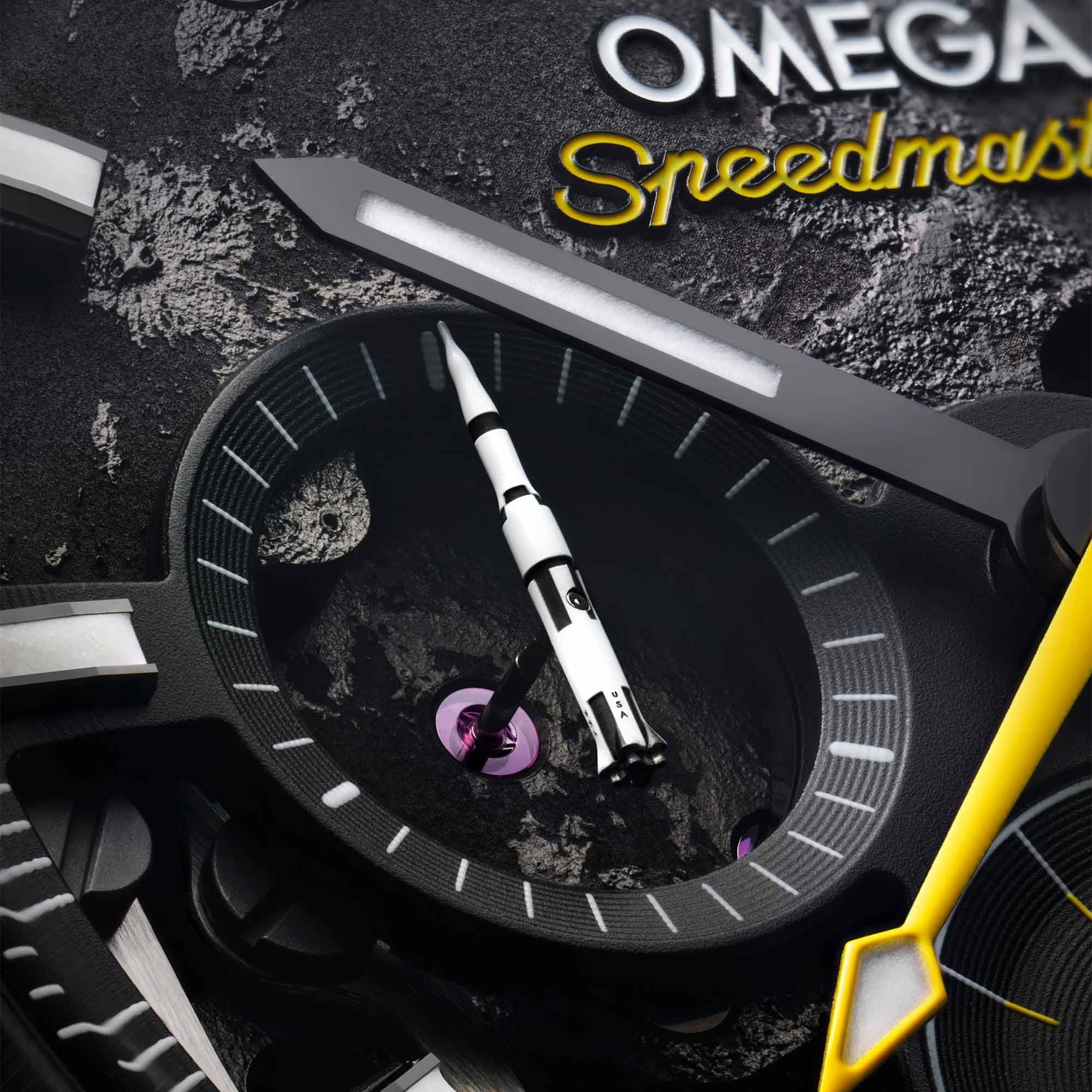 OMEGA Speedmaster Dark Side of the Moon Co-Axial Master Chronometer 44.25mm O31092445001001 - Image 4