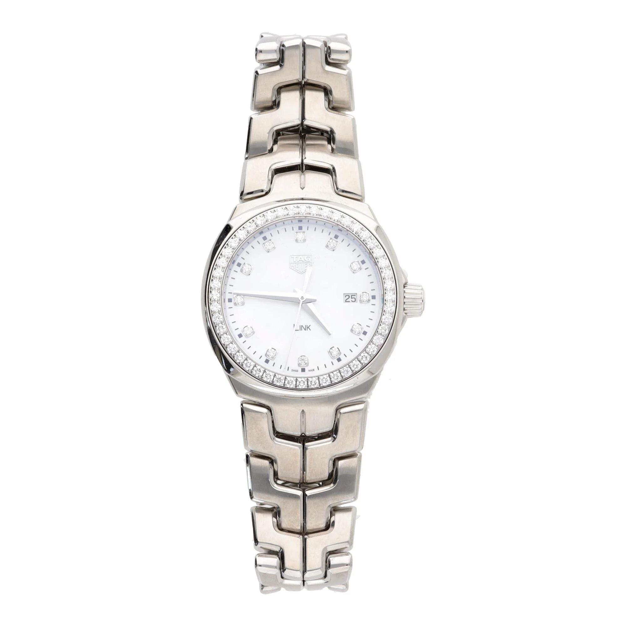 Pre-Owned TAG Heuer Link 32mm Quartz Watch WKR2532 - Image 7