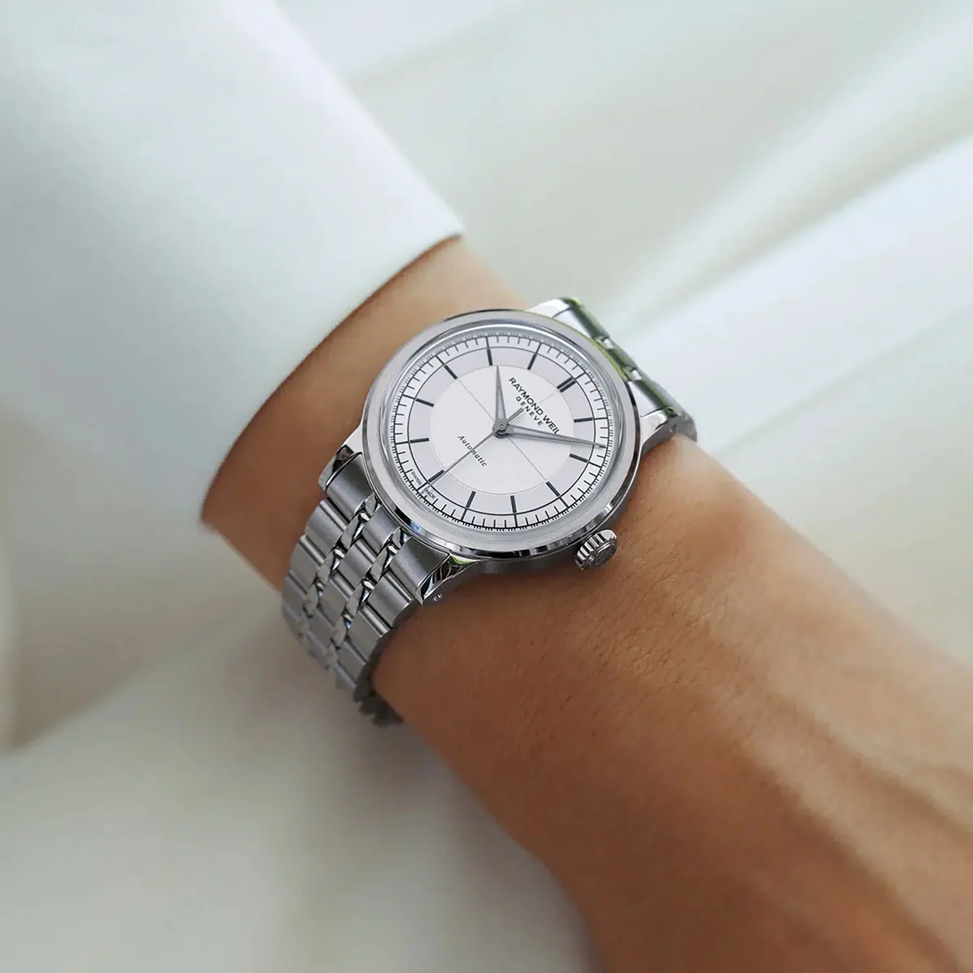 Raymond Weil Millesime Central Seconds 35mm Automatic Watch 2125-ST-65001 - Image 5