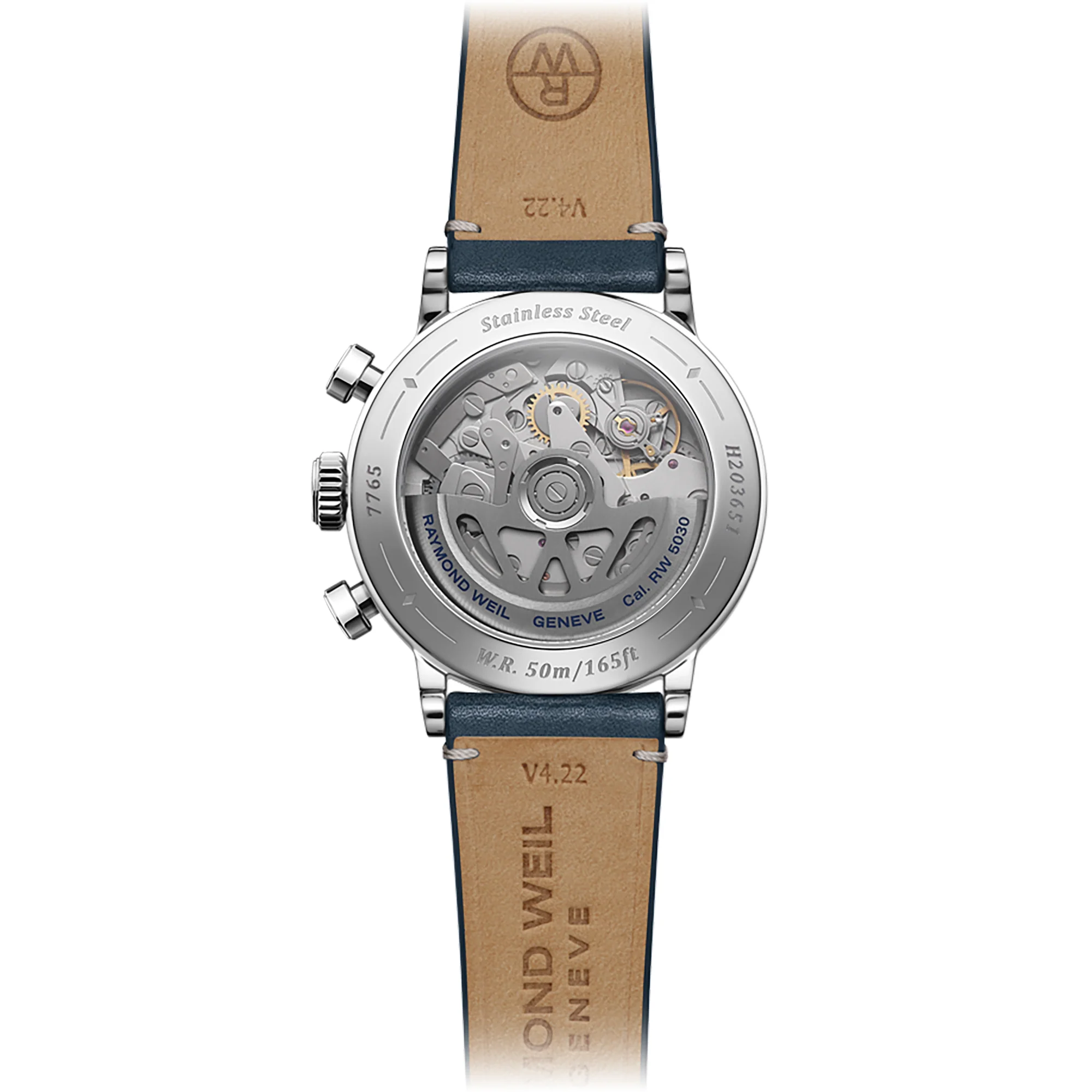 Raymond Weil Millesime Chronograph 39.5mm Automatic Watch 7765-STC-50651 - Image 2