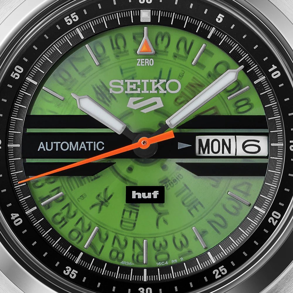 Seiko 5 Sports x HUF II LIMITED EDITION Watch SRPM09 - Image 3