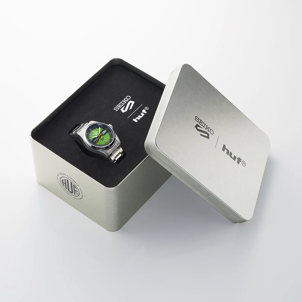 Seiko 5 Sports x HUF II LIMITED EDITION Watch SRPM09 - Image 4