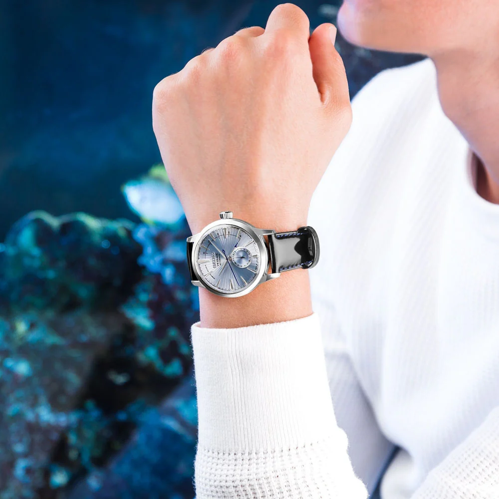 Seiko Presage Cocktail Time 'Skydiving' Automatic 40.5mm Watch SSA343 - Image 3
