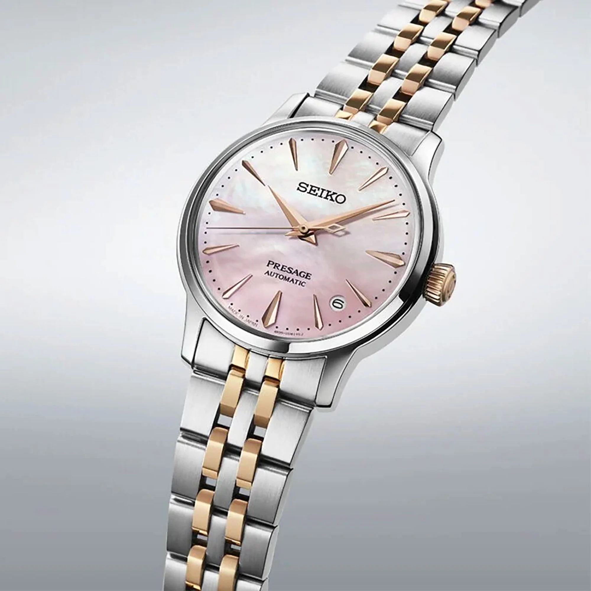 Seiko Presage ‘Springtime’ Cocktail Time Limited Edition 34mm Automatic Watch SRPM06J1 - Image 3