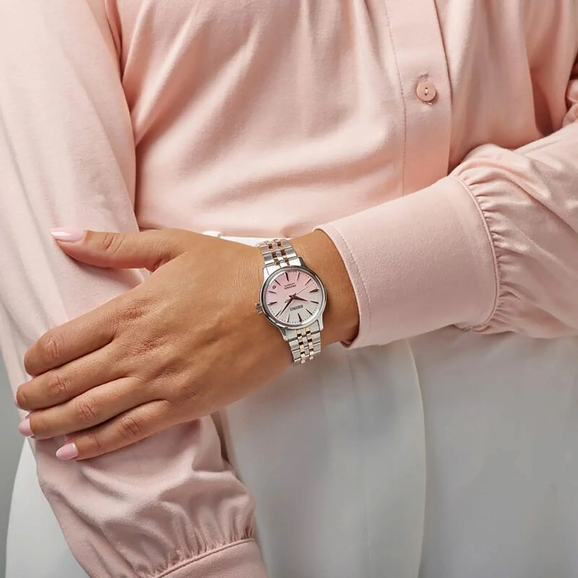 Seiko Presage ‘Springtime’ Cocktail Time Limited Edition 34mm Automatic Watch SRPM06J1 - Image 5