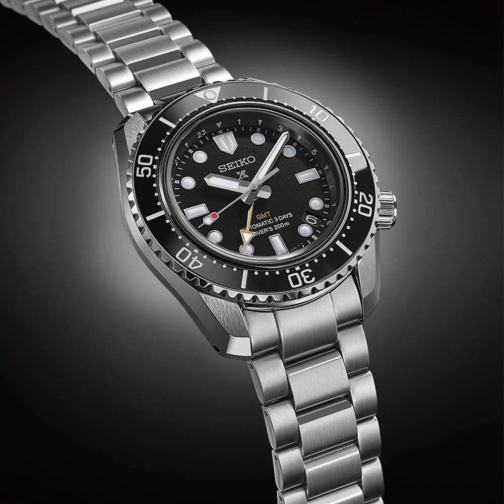 Seiko Prospex 1968 Heritage Diver’s GMT 'Dark Depths' 42mm Automatic Watch SPB383 - Image 3