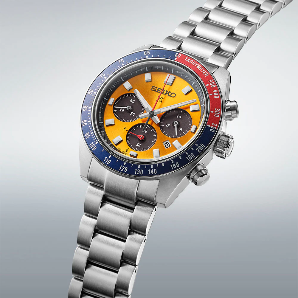 Seiko Prospex 1969 Re-Creation Solar Speedtimer 41.4mm Chronograph Watch SSC947 - Image 2